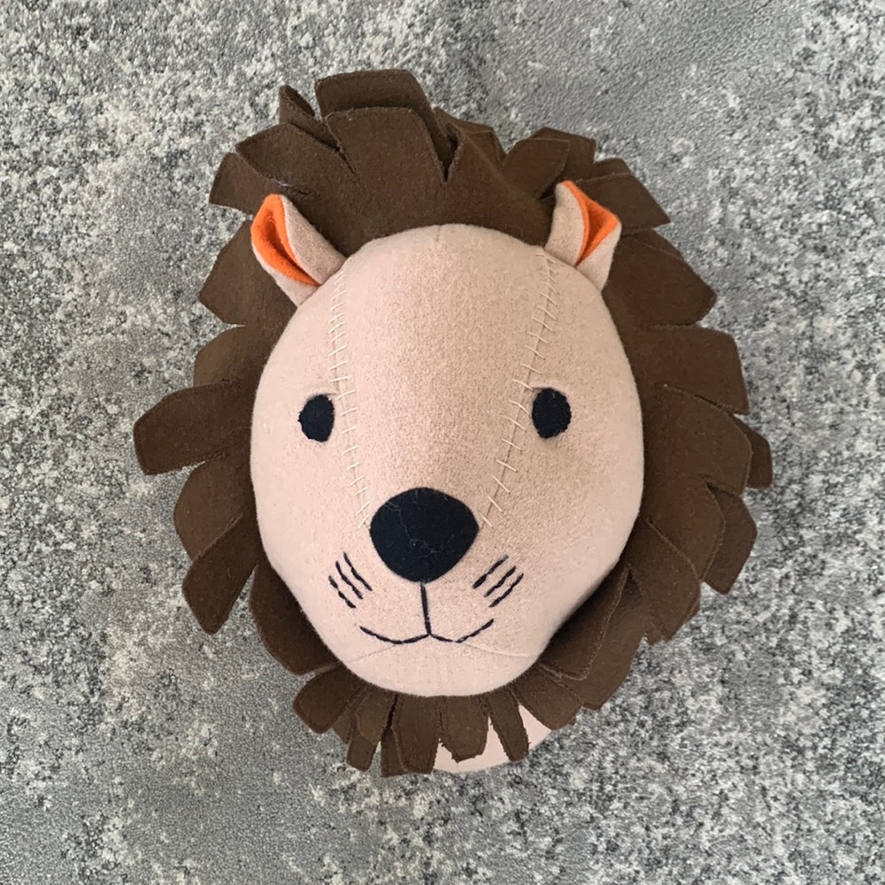 Lion Head Children’s Wall Art